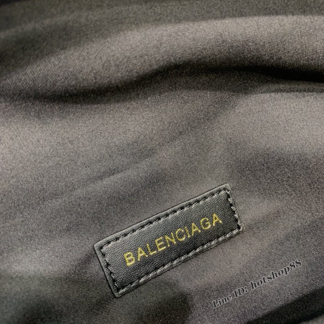 Balenciaga專櫃爆款男女同款腰包胸包 巴黎世家Wheel Logo刺繡腰包 fyj1128